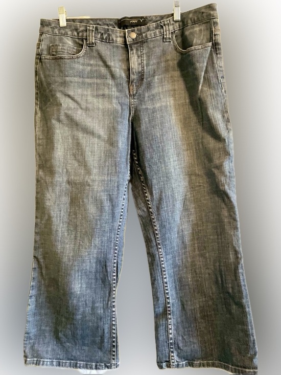 Venezia Denim - Venezia Women's Wide Leg Jeans in Medium Wash Blue